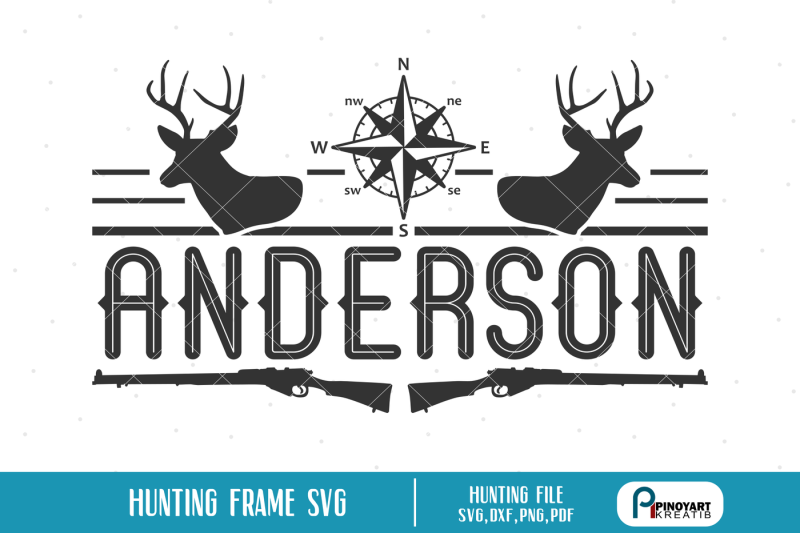 hunting-split-frame-svg-hunting-svg-deer-hunting-svg-split-monogram