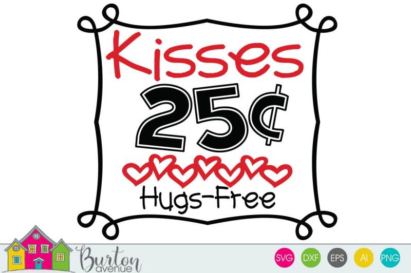 kisses-for-sale-valentine-svg-file