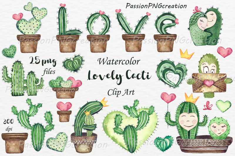 watercolor-lovely-cacti-clipart