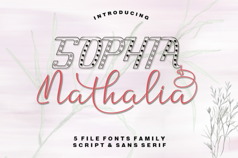 nathalia-fonts-family