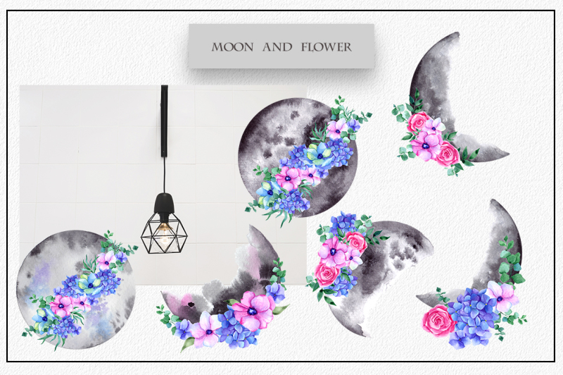 moon-flower-watercolor-clipart