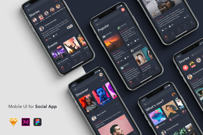 zingo-social-app-ui-kit