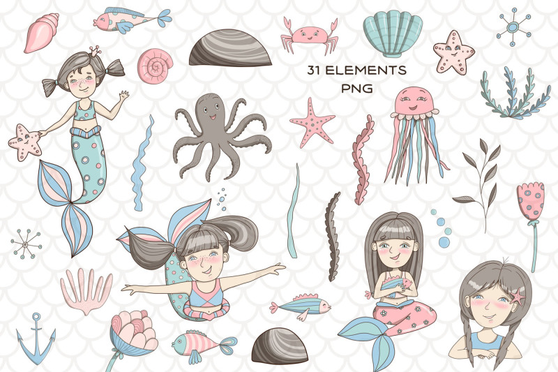 little-mermaids