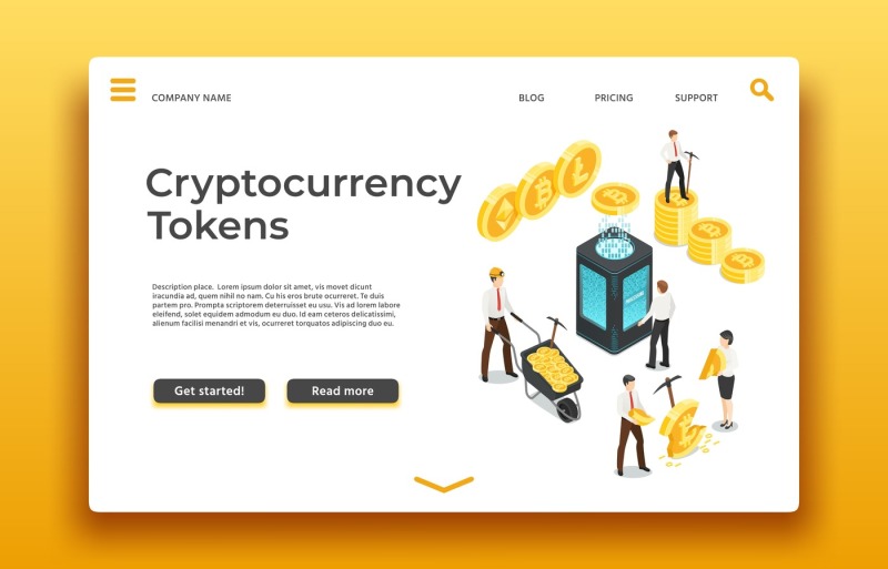 blockchain-and-cryptocurrency-landing-page-isometric-people-mining-co