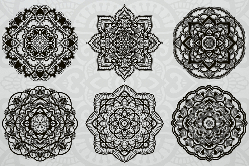 6-various-hand-drawn-mandalas