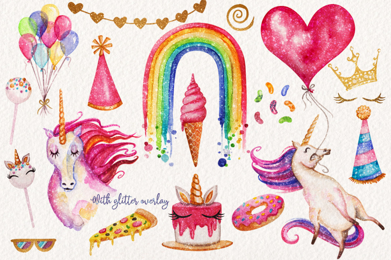 watercolor-unicorn-birthday-party