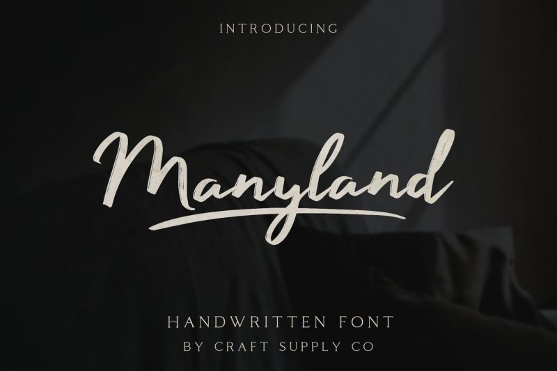 manyland-handwritten-font