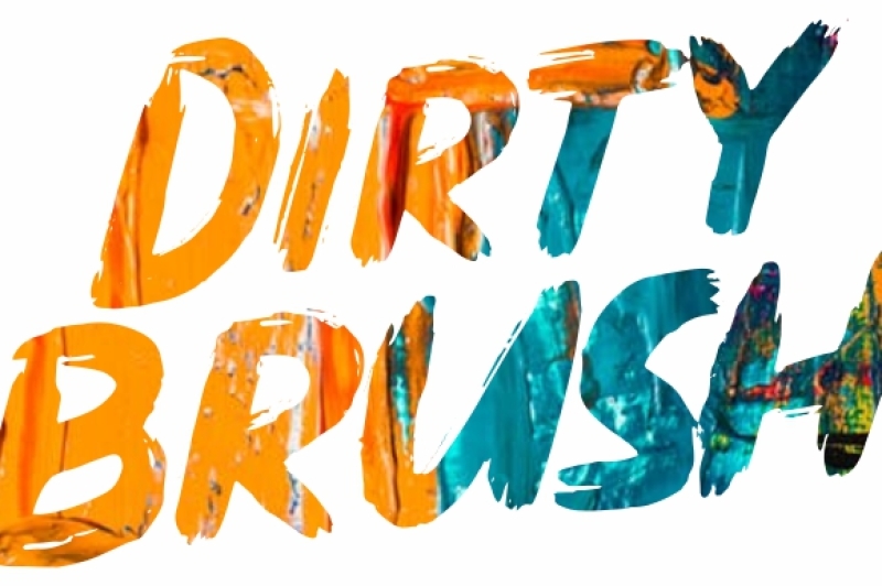 Dirty Brush Font By Garisman Studio Thehungryjpeg Com