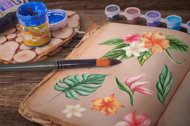 tropical-dream-watercolor-set