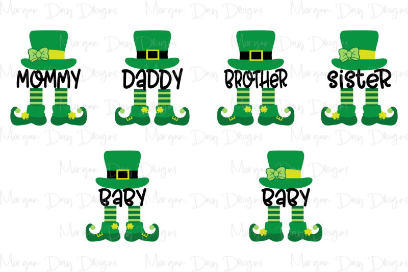 leprechaun-family-svg-bundle