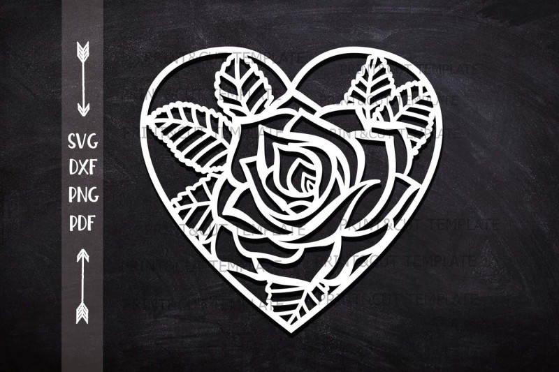 heart-rose-floral-cutting-wedding-paper-cut-out-svg-laser-cut-template