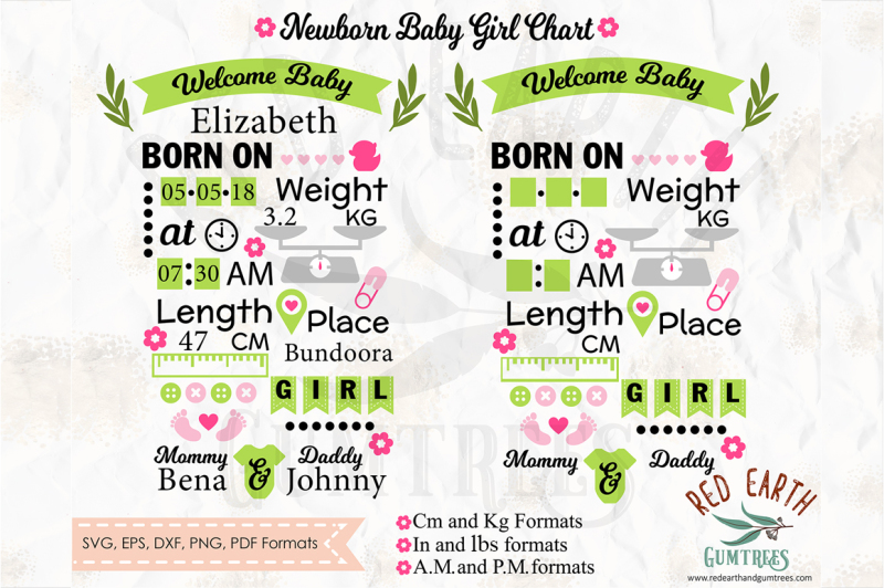 baby-girl-announcement-chart-template-svg-dxf-png-eps-pdf