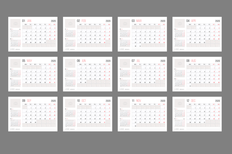 calendar-2020-business-planner-design