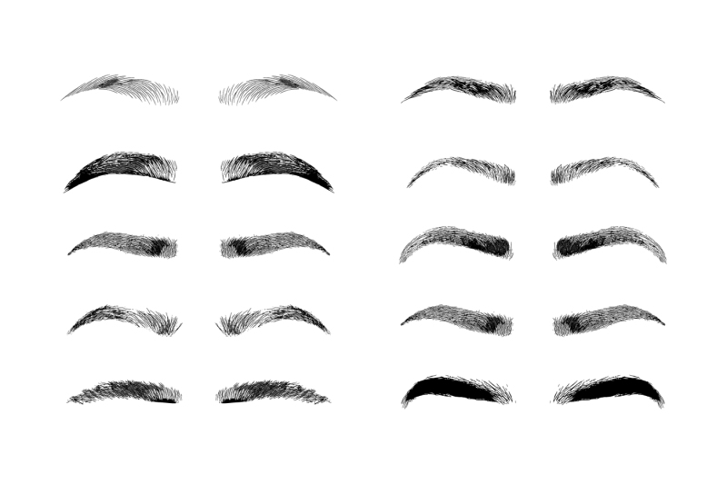eyebrow-shapes-various-types-of-eyebrows