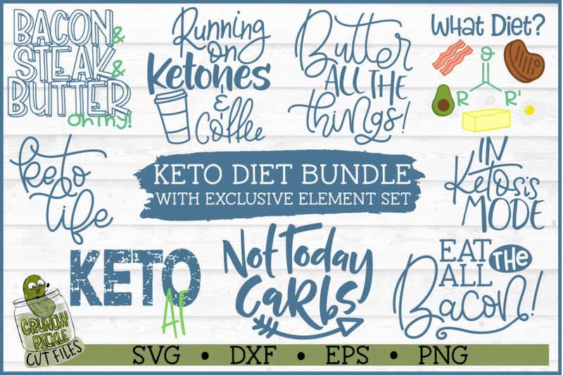 keto-diet-svg-bundle