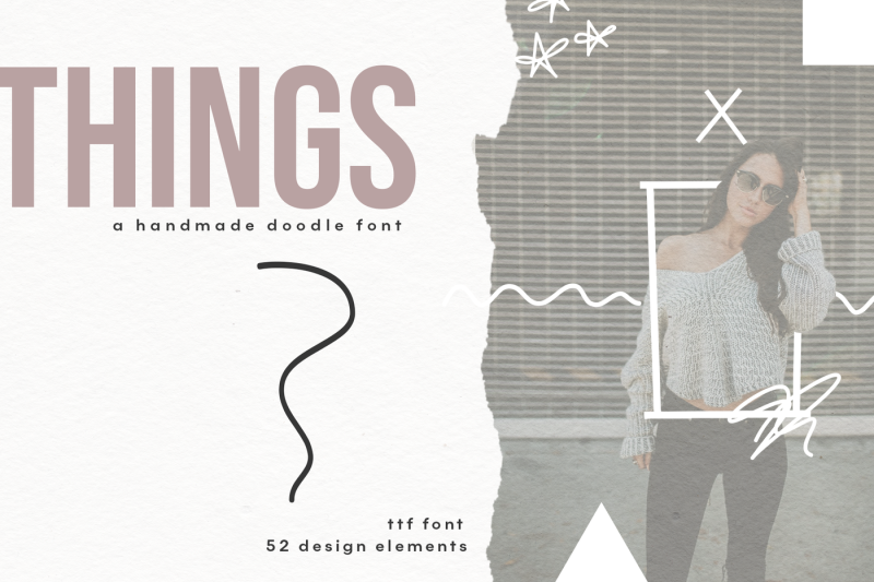 things-a-doodle-design-font