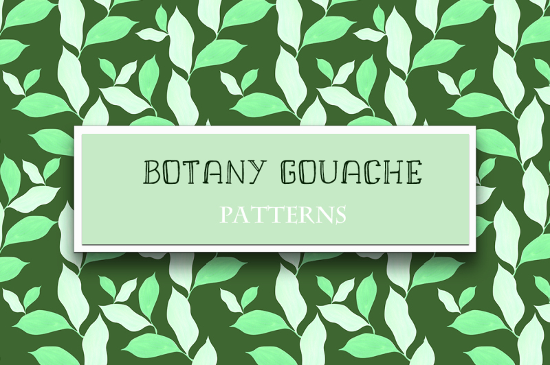 botany-gouache-patterns-collection