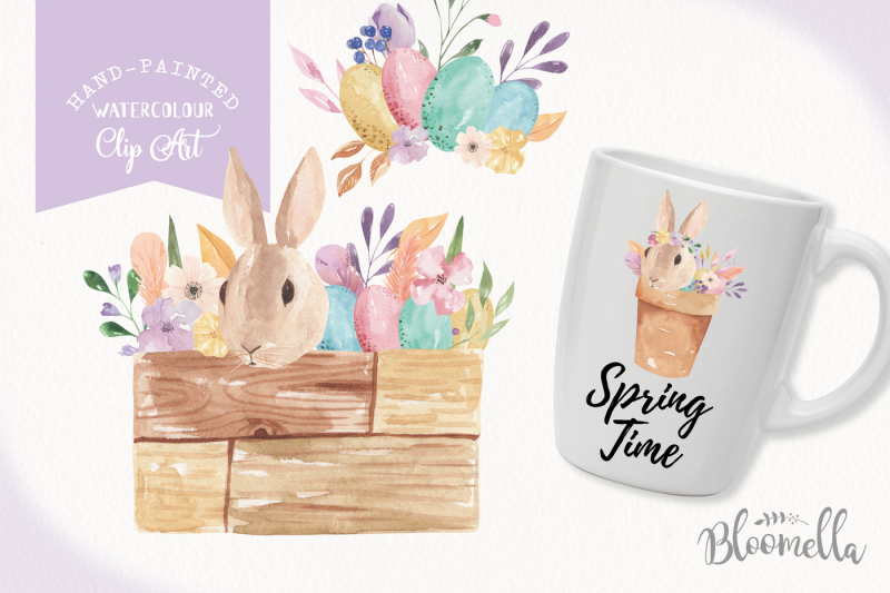 easter-bunny-pastel-egg-watercolor-kit-bouquet-flowers-clipart-spring