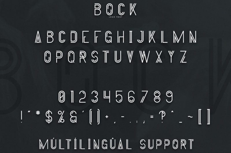bock-logo-font