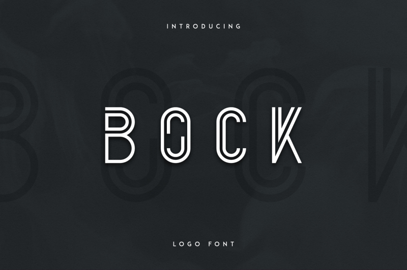 bock-logo-font