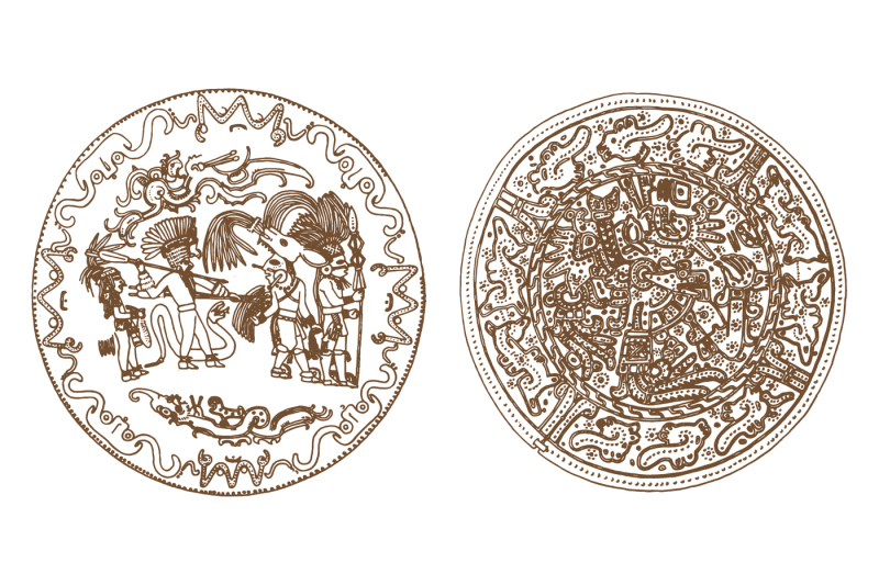 vintage-graphic-maya-glyphs-inca-and-aztec-zodiac-ornaments