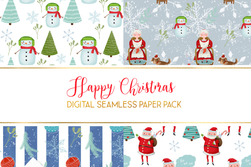 christmas-digital-paper-new-year-seamless-pattern