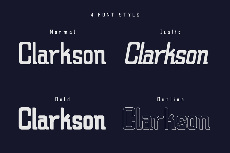 claretta-font-family