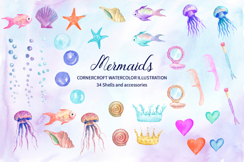 watercolor-mermaids-illustration
