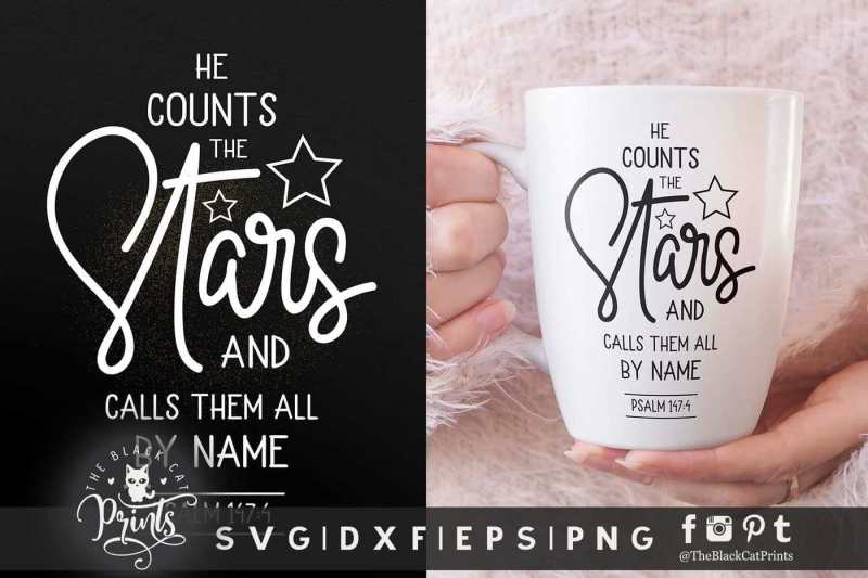 he-counts-the-stars-svg-dxf-eps-png-jpg