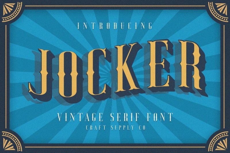 jocker-vintage-serif-font-family