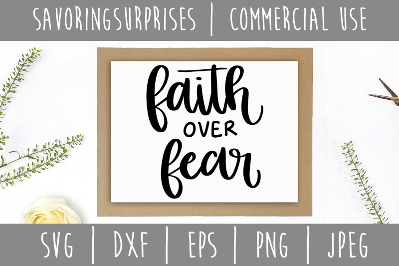 faith-over-fear-svg-dxf-eps-png-jpeg