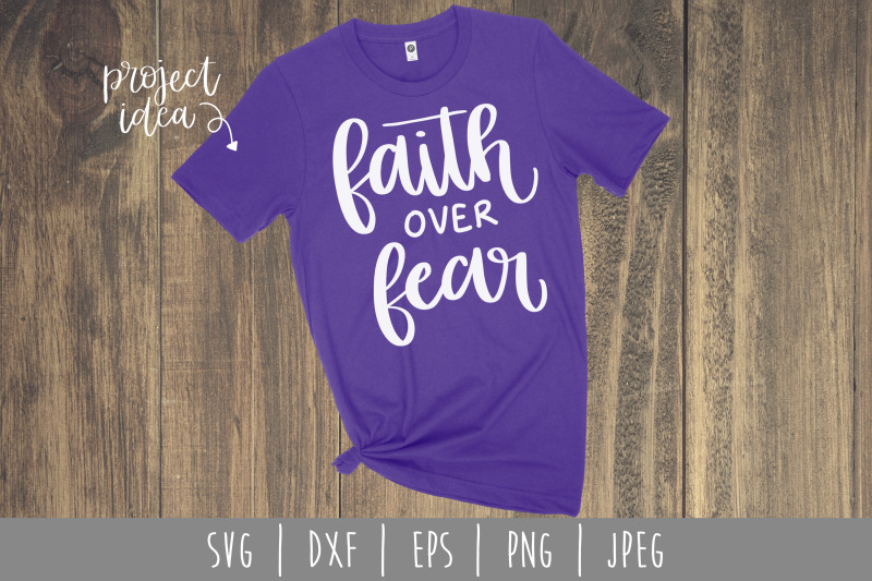 faith-over-fear-svg-dxf-eps-png-jpeg
