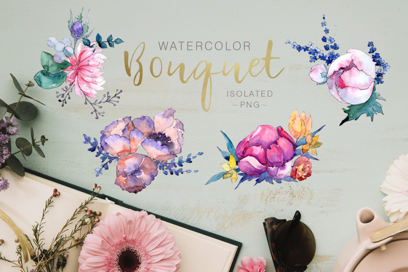 bouquet-super-duper-watercolor-png