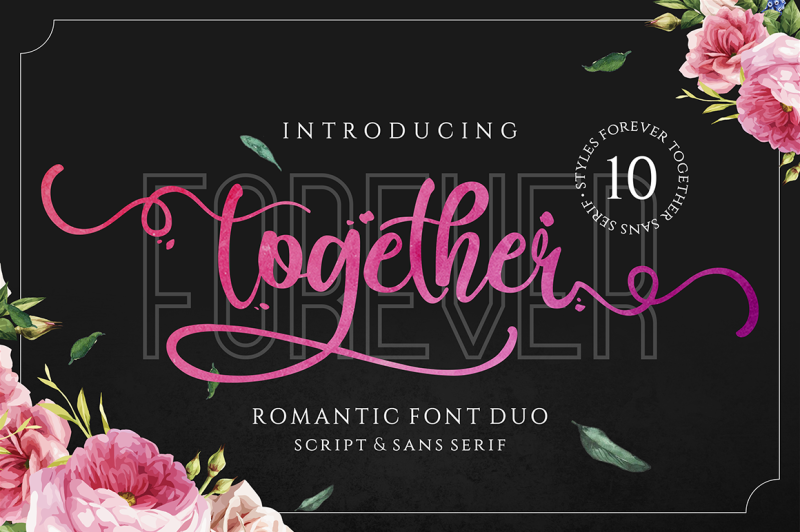 forever-together-romantic-font-duo