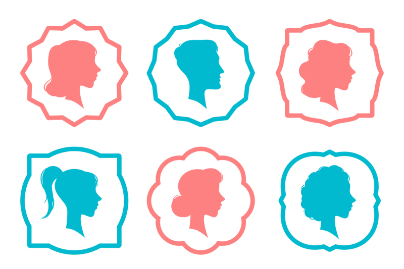 male-and-female-head-silhouettes-avatars-people-face-profile-vector