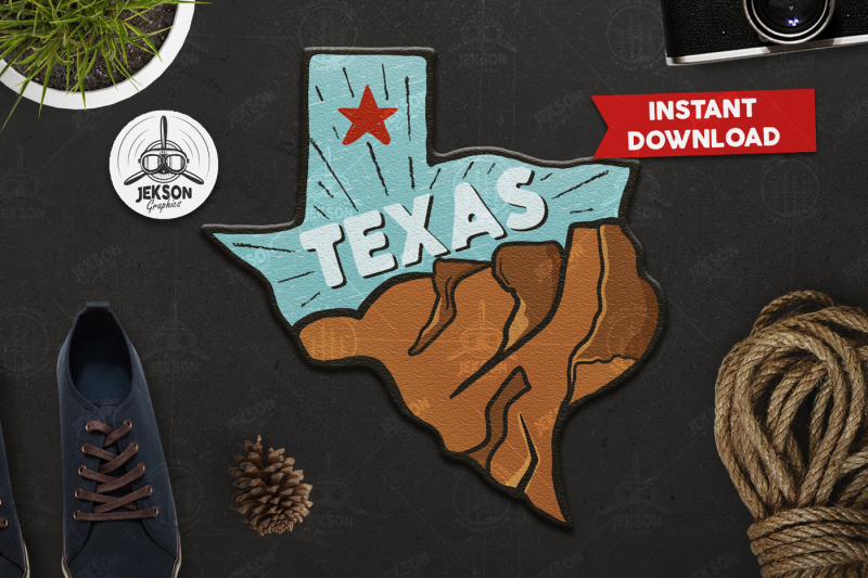 texas-retro-adventure-badge-vintage-travel-logo