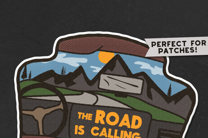 road-trip-badge-vintage-travel-logo-camp-patch
