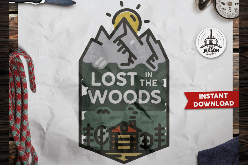 lost-in-wood-badge-vintage-travel-logo-patch-svg