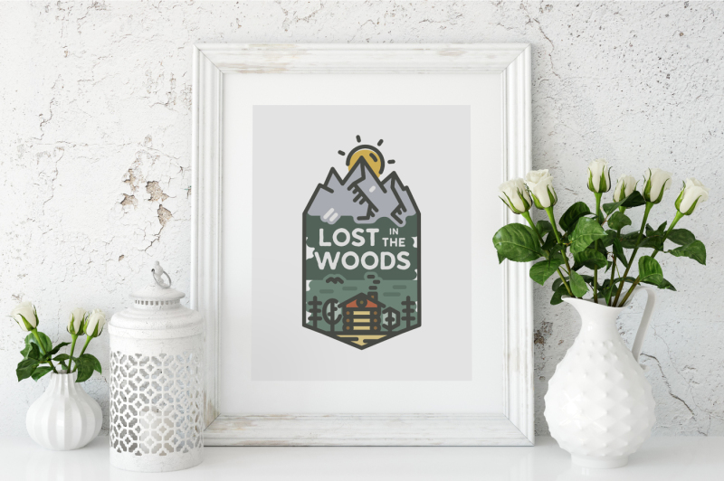 lost-in-wood-badge-vintage-travel-logo-patch-svg