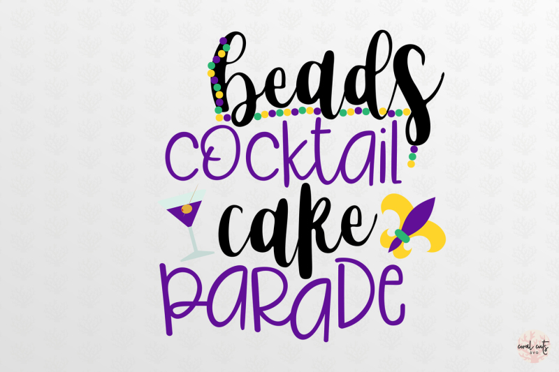 beads-cocktail-cake-parade-mardi-gras-svg-eps-dxf-png