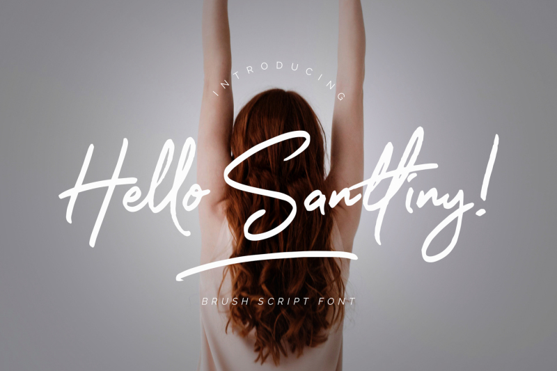 hello-santtiny-brush-script
