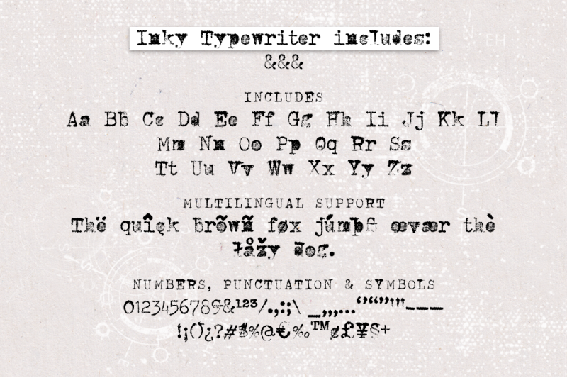 typewriter-font-amp-ink-stamp-texture-pack