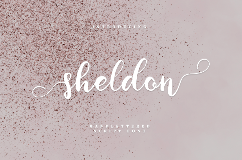 sheldon-script-font