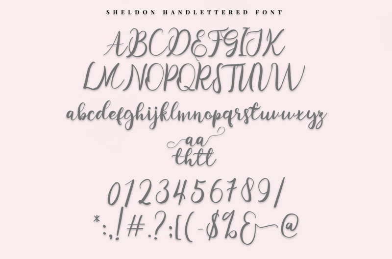 sheldon-script-font