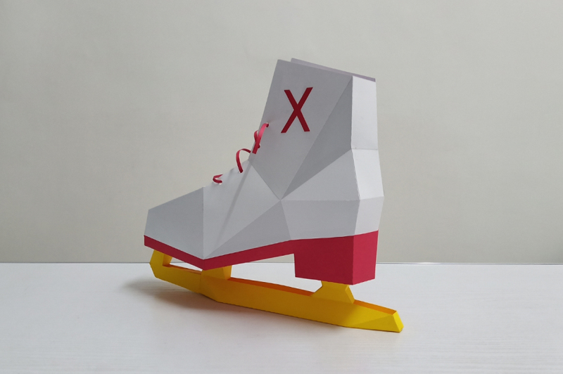 diy-ice-skating-shoe-3d-papercraft