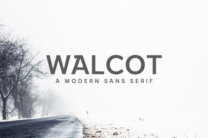 walcot-modern-sans-serif-font