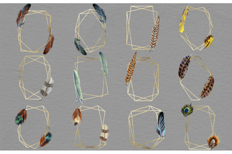 feather-frames-clipart