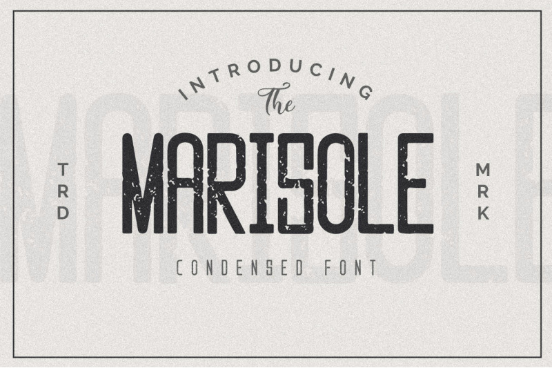 marisole-condensed-font