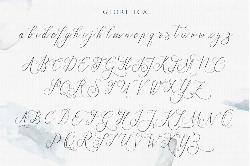 glorifica-wedding-font
