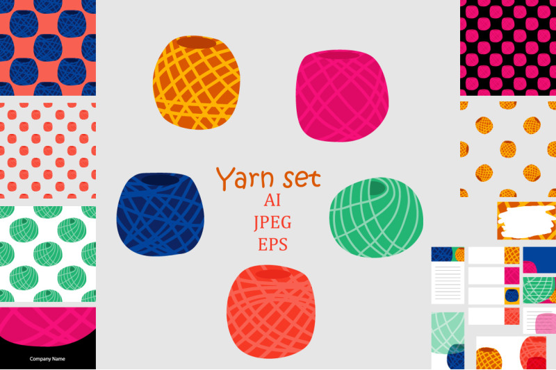 yarn-balls-set-cards-patterns